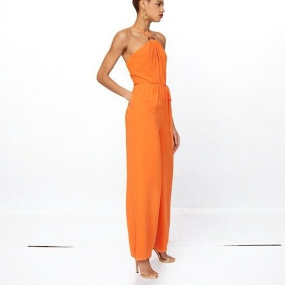 TOCCIN Orange jumpsuit $495 Retail Size 8 | Please see description - Picture 5 of 11